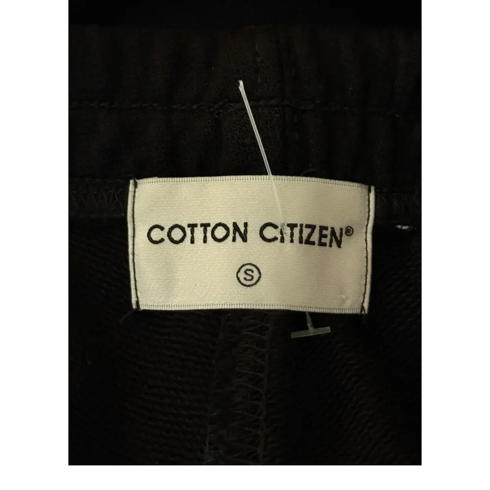 Cotton Citizen Milan zip hem jogger pants black size Small S - Picture 6 of 8